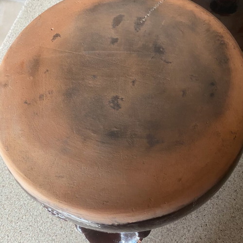 Clay Pot Petrotos like new, traditional glazed cooking pot
