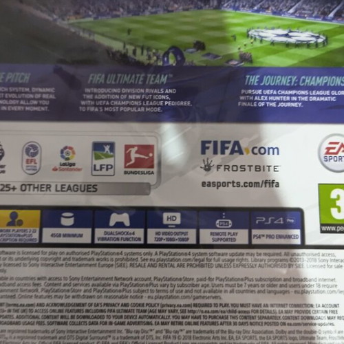 Fifa 19 PlayStation 4 used without booklet with minor case damage