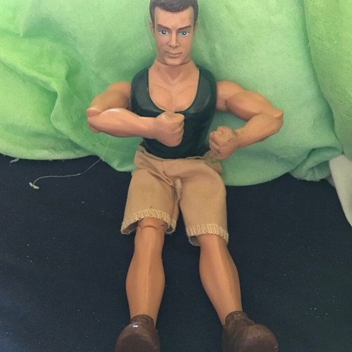 Max Steel Vintage Action Figure 1998 Mattel 12" like new