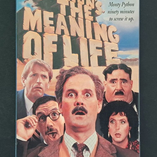 The Meaning of Life VHS like new, PAL edition with English audio