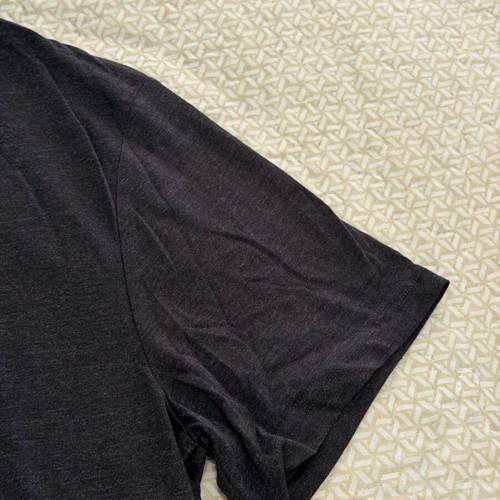 H&M short-sleeve shirt like new, dark gray-black, size M