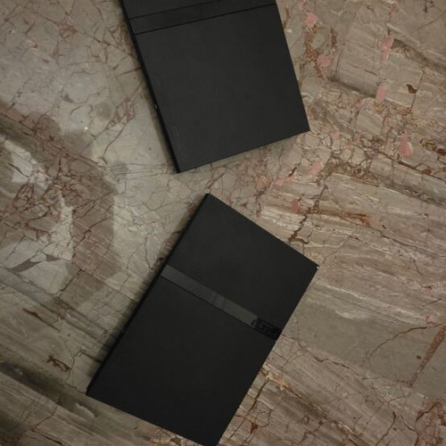 PlayStation 2 (PS2) consoles for parts used, pack of 2