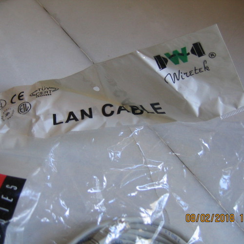 Computer power cords used in excellent condition, black and gray