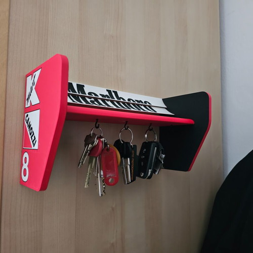 McLaren Wing Key Holder like new, white and red