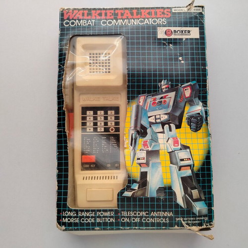 Walkie Talkies Combat used in original box