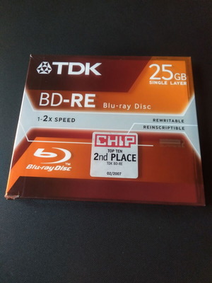 TDK Blu-ray Disc single layer 25 GB new