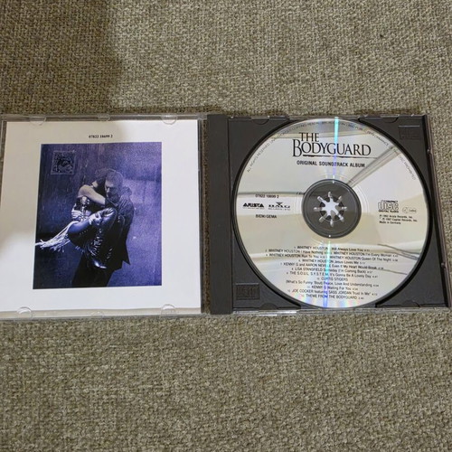 Whitney Houston Bodyguard soundtrack CD like new