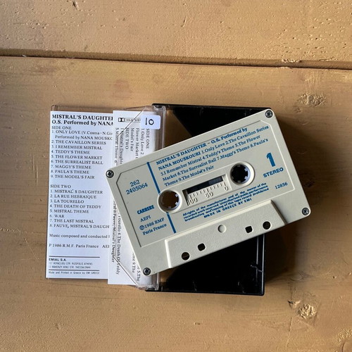 Mistral's Daughter cassette used, Nana Mouskouri