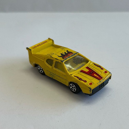 Vintage BMW M1 toy car used, good condition