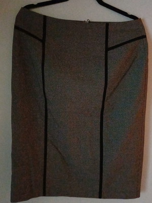 Marks & Spencer pencil skirt like new, grey, size XL 42 14