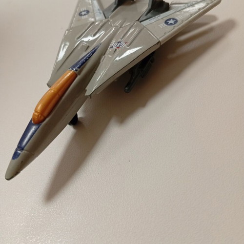 Small airplane figure toy used