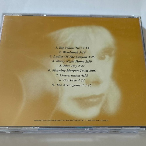 Joni Mitchell 18 Karat Music Collection CD used