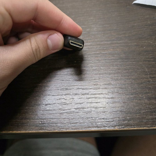 Mini HDMI to HDMI adapter like new