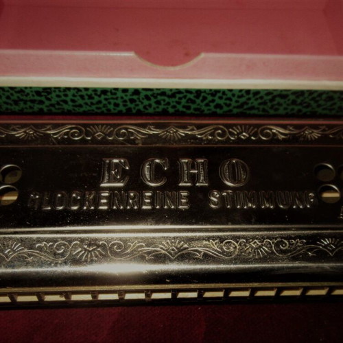 The Echo Harp harmonica German-made by Hofner new