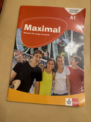 Maximal A1 Griechisches Begleitheft used, German language
