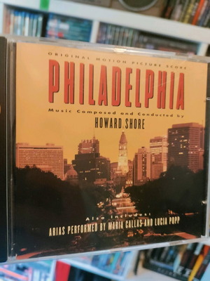 Philadelphia Howard Shore soundtrack CD used, classical music