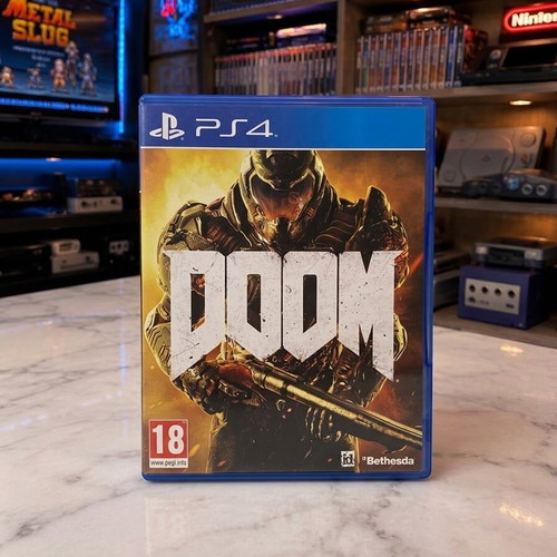 Doom PS4 game like new
