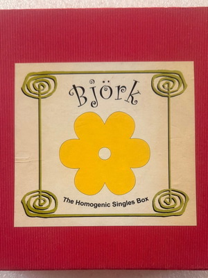 Bjork The Homogenic Singles Box used, electronic genre