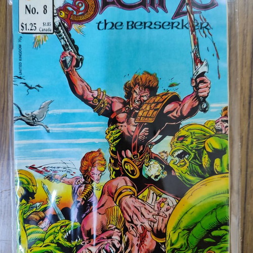Slaine The Berserker comic used
