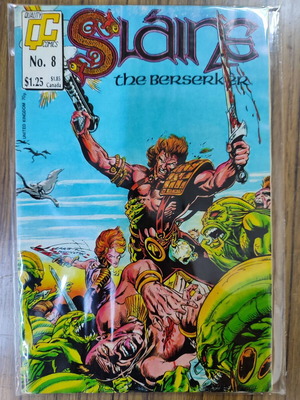 Slaine The Berserker comic used
