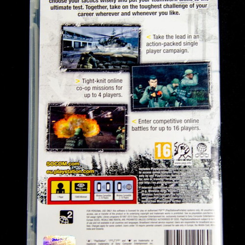 Socom Fireteam Bravo 3 PSP game like new
