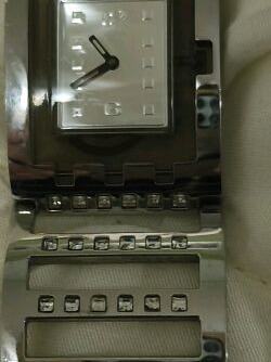 Swatch wristwatch Swiss Made women's with zirconia, like new, model SUBM103G
