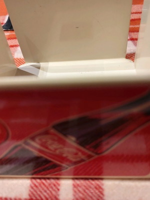 Coke napkins case new