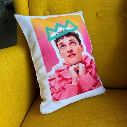 Small Nemo pillow like new, Eurovision 2024, 25x35 cm