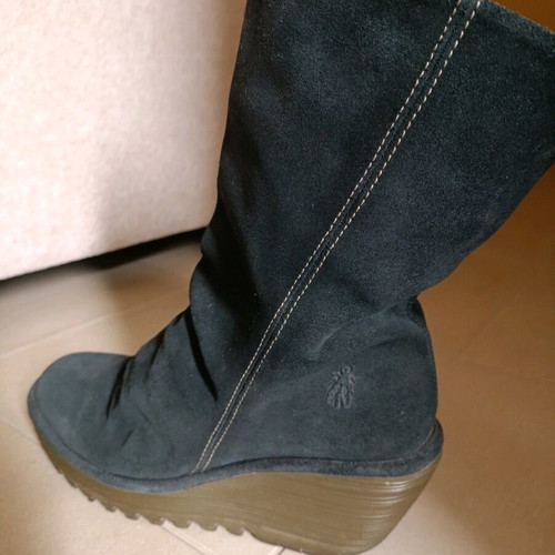 Fly London boots like new, size 37, blue