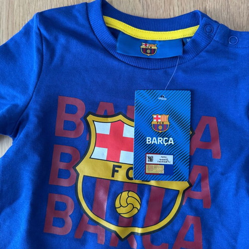 FC Barcelona kids set 12-18 months new, 80cm