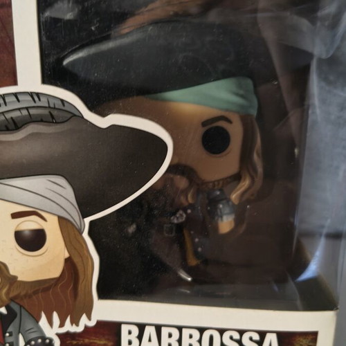 Funko Pop Pirates of the Caribbean Barbossa vinyl figure new