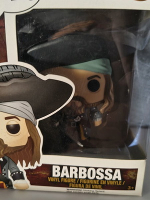 Funko Pop Pirates of the Caribbean Barbossa vinyl figure new