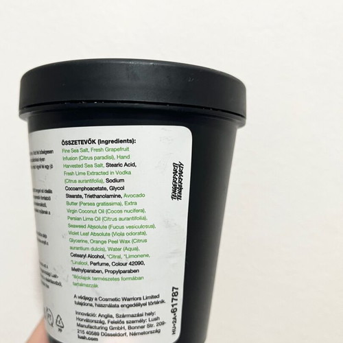 Lush Ocean Salt Body Scrub New and Unused