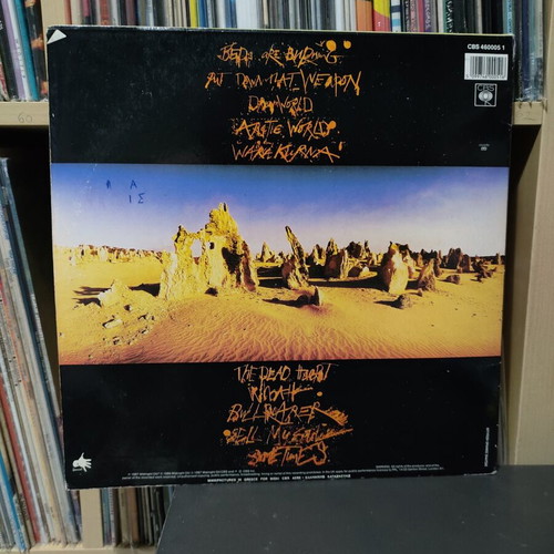 Midnight Oil Diesel and Dust vinyl record, rock