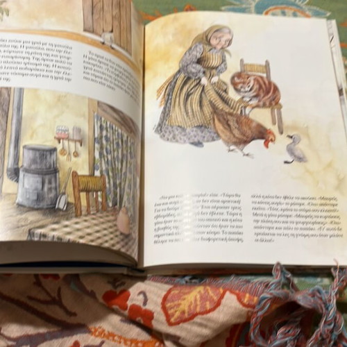 Hans Christian Andersen illustrated fairy tales book