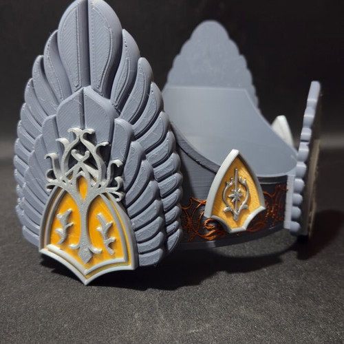 Aragorn Lord Of the Rings Crown cosplay 3D printing made to order
