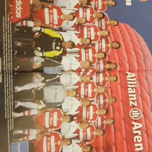 Bayern Munchen 2007-2008 Season Collectible Album new, authentic