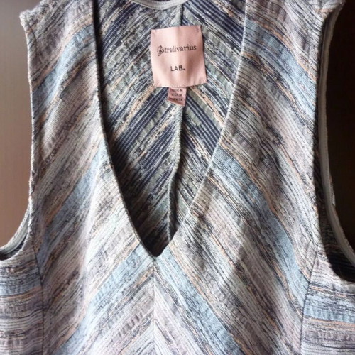 Stradivarius women's dress medium multicolored like new