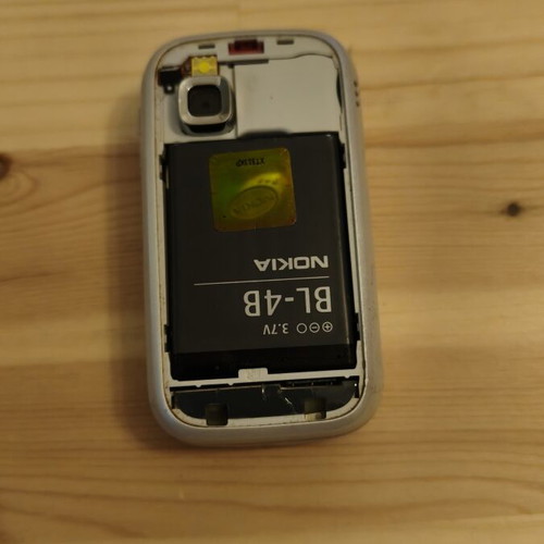Nokia 6111 mobile phone, pink