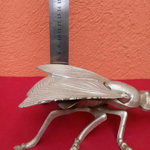 Metal ashtrays used, aluminum in excellent condition