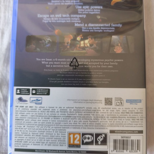 Goodnight Universe PS5 game sealed, new