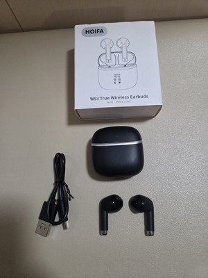 Hoifa W53 True Wireless Earbuds, black