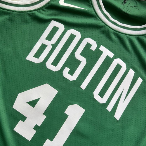 Juancho Hernangomez #41 Boston Celtics Swingman jersey, size 2XL