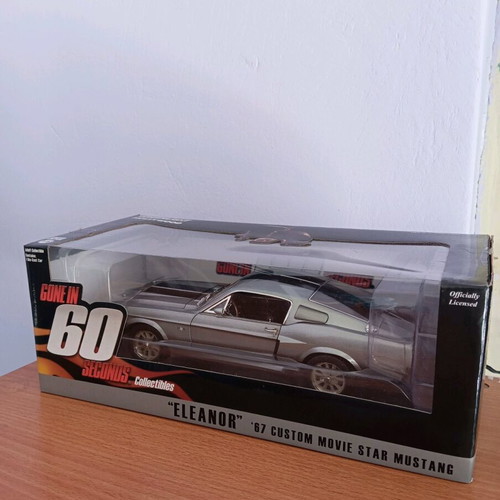 Ford Mustang Shelby '67 Eleanor model car new, 1:18 scale