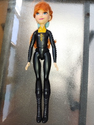Anna doll from Disney Frozen 2, used