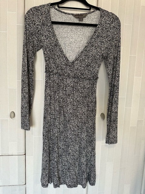 Attrattivo cotton dress like new, black and white, size M