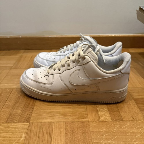 Nike Air Force 1 sneakers used, size 40.5, white