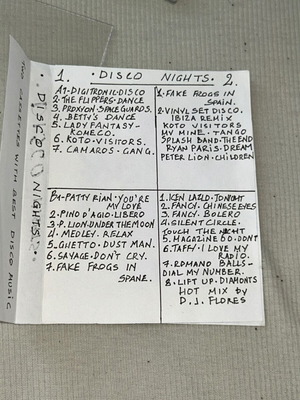 Disco Party διπλή κασέτα, Italo Disco