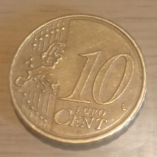 10 cents 2015 Lithuania like new
