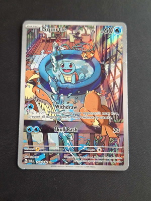 Squirtle Illustration κάρτα καινούργια, σπάνια